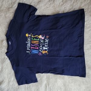 'I Make Wishes Come True' Graphic Print Short Sleeve Tee